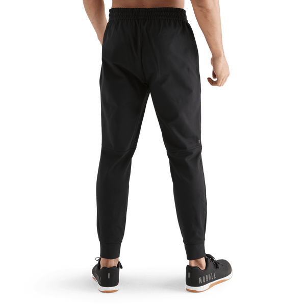 Men's Black Jogger Back Angle