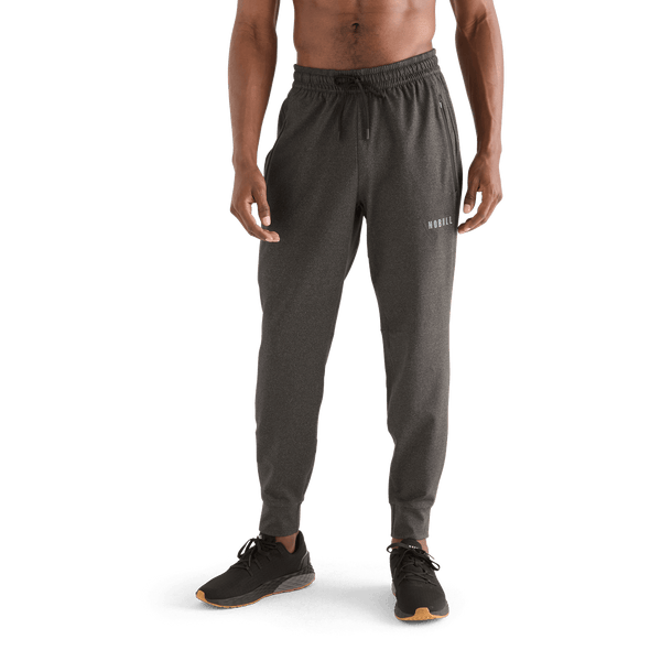 Men's Charcoal Jogger Front Angle