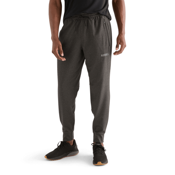 Men's Charcoal Jogger Front Angle