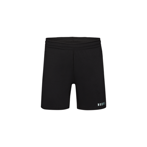 Men's Black Lightweight Knit Short 7" Silhouette Angle