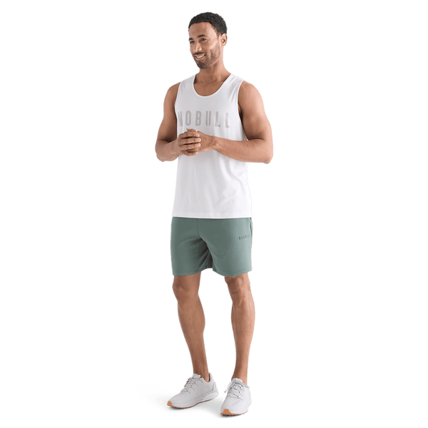 Men's Balsam Textured Knit Short 7" Front Full Body Angle