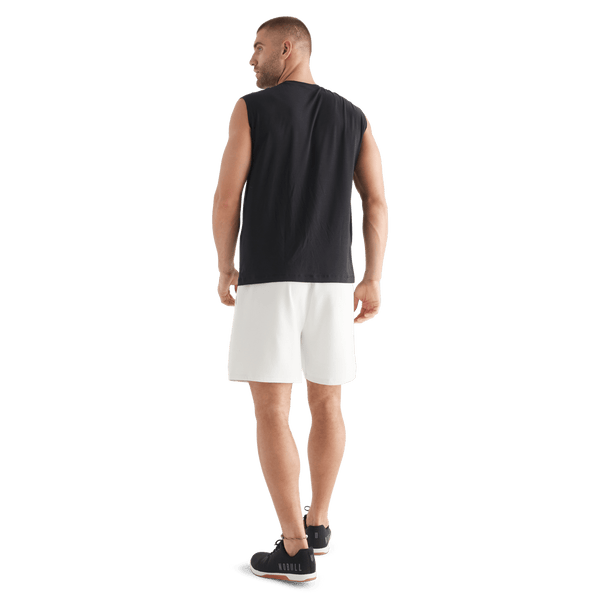 Men's Vapor Textured Knit Short 7" Back Full Body Angle