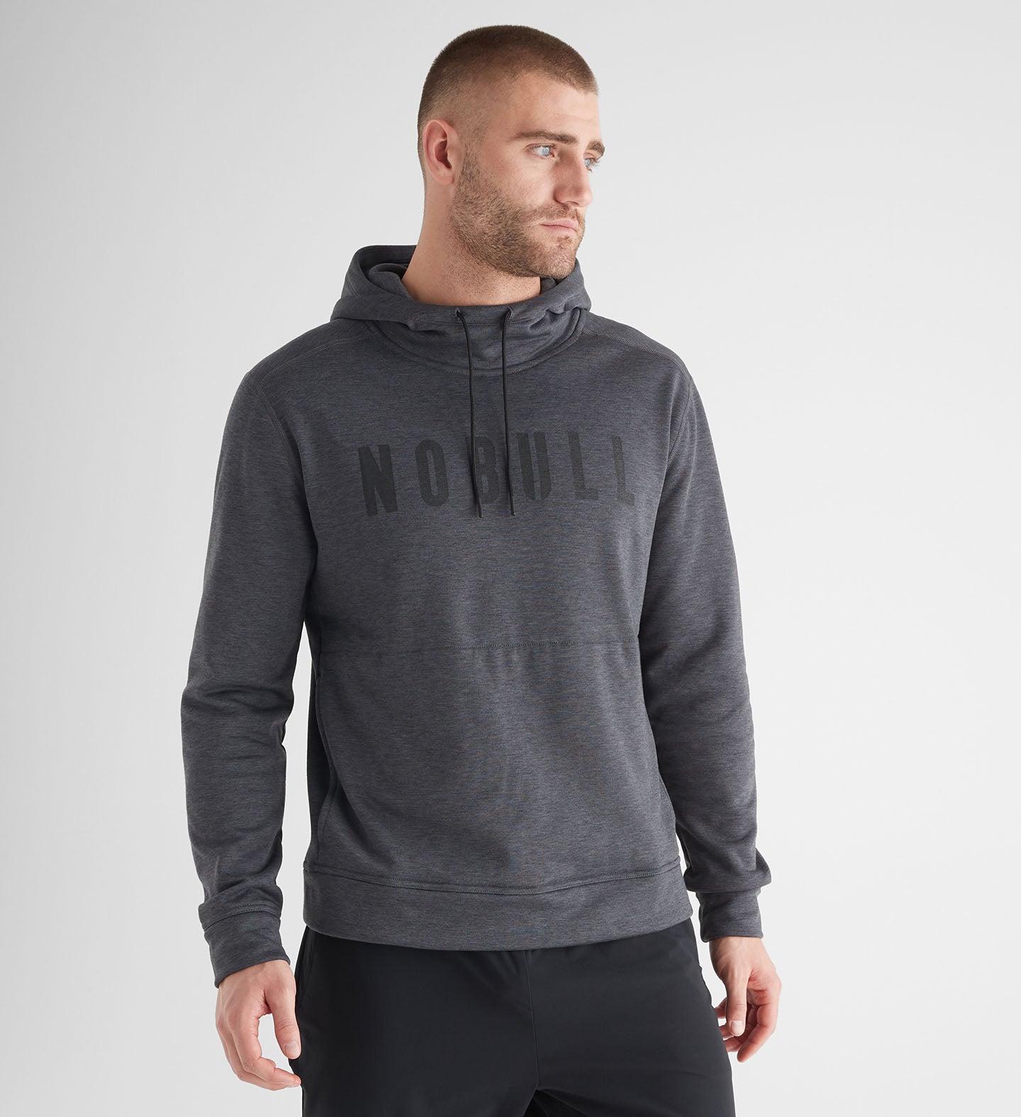 MEN'S NOBULL HOODIE | CHARCOAL | NOBULL