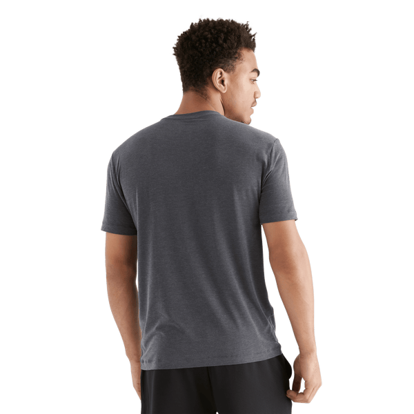 Men's Charcoal NOBULL Tee Back Angle