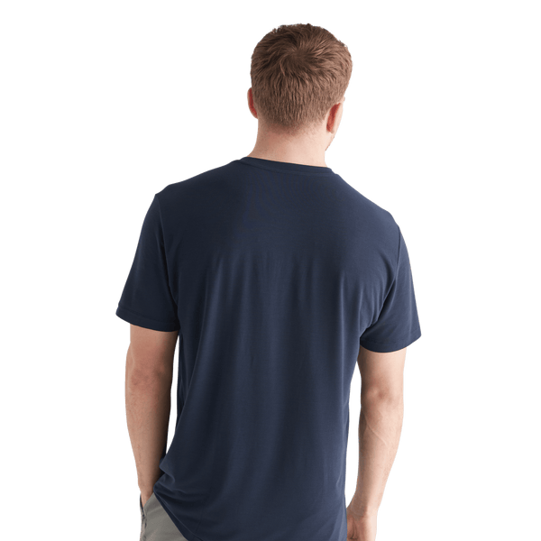 Men's Night Navy NOBULL Tee Back Angle