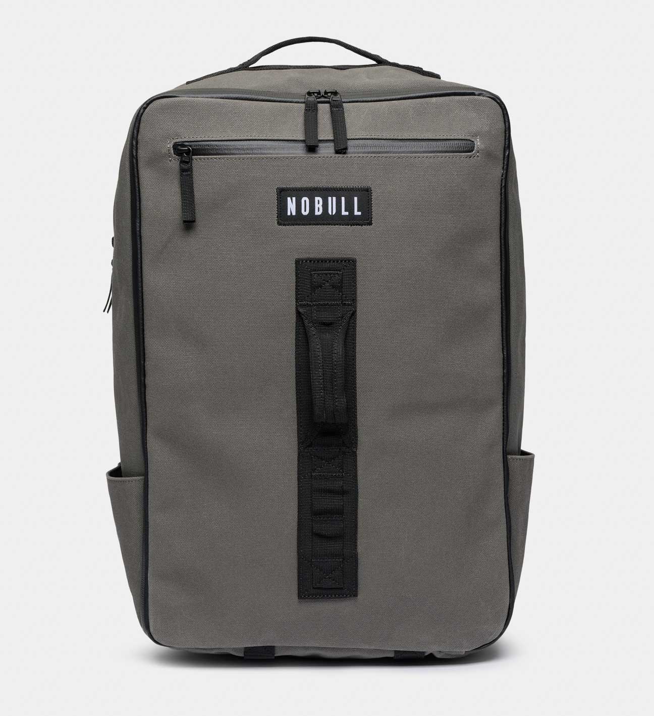 Grey Waxed Canvas Backpack | NOBULL