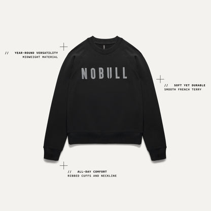 NOBULL Layers Crew Sweatshirt Tech Callouts.