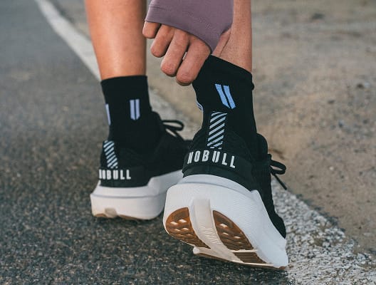 Men's Black Gum Outwork Shoes | NOBULL