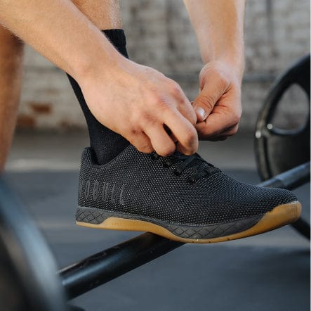 箱付き　NOBULL トレーニングシューズ 29cmブラック　+ ソックス Men's Black Gum Outwork Shoes | NOBULL