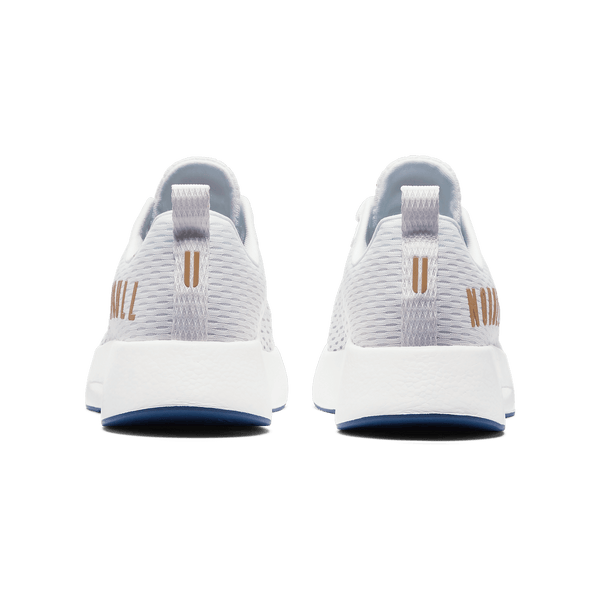 Men's Stadium White Journey Shoes Logo Angle