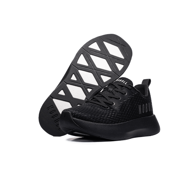 Women's Triple Black Journey Shoes Angled