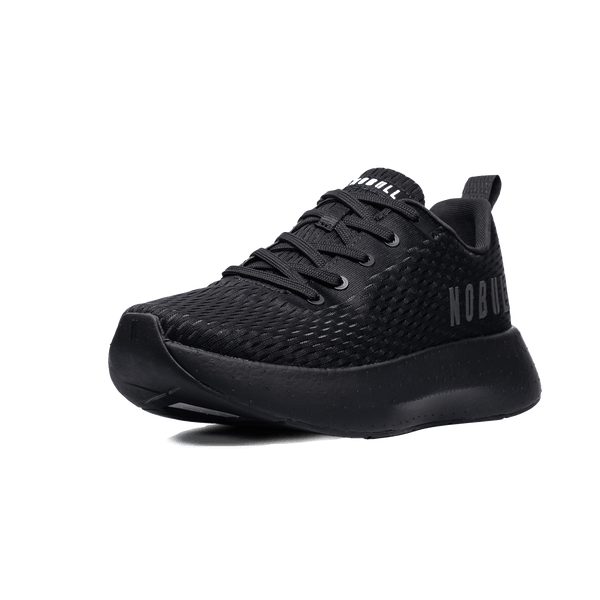 Women's Triple Black Journey Shoes Front Side Angle