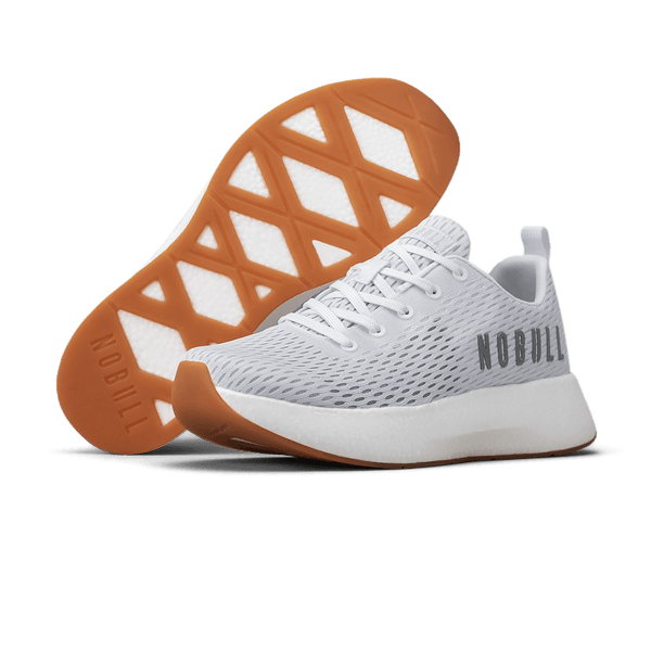 Men's White Journey Shoes Angled