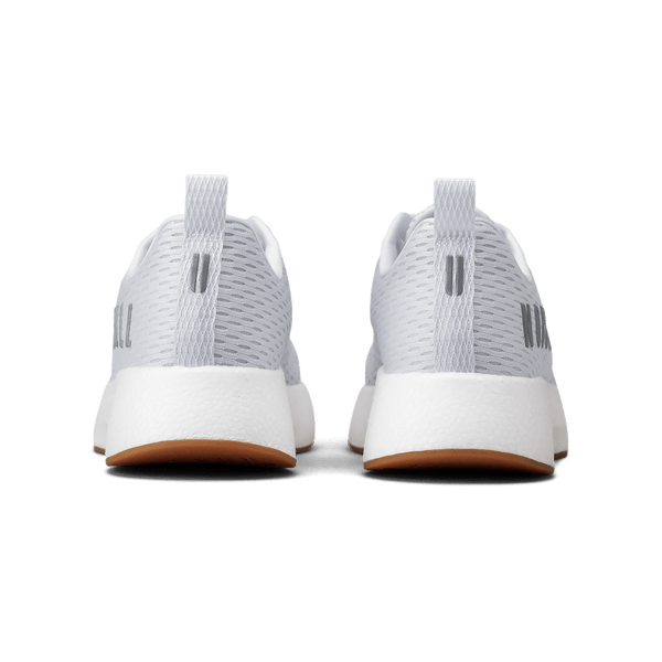 Men's White Journey Shoes Back Angle