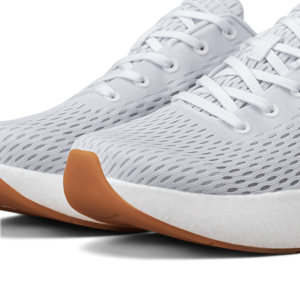 Men's White Journey Shoes Toe Box Angle
