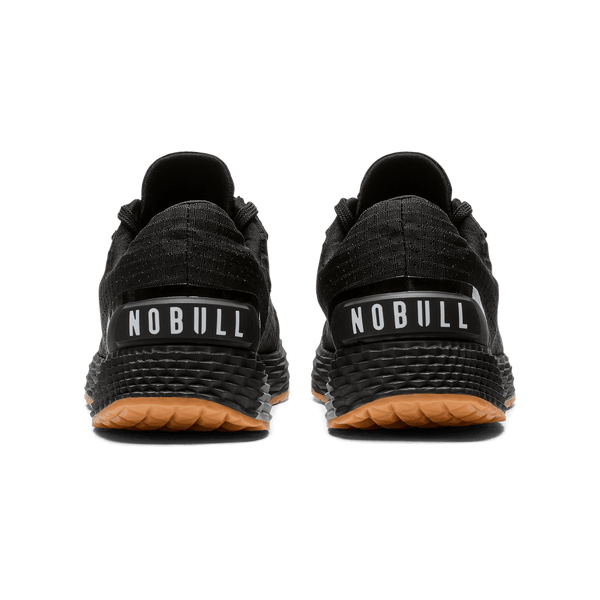 Women's Black Gum Allday Ripstop Shoes Back Angle