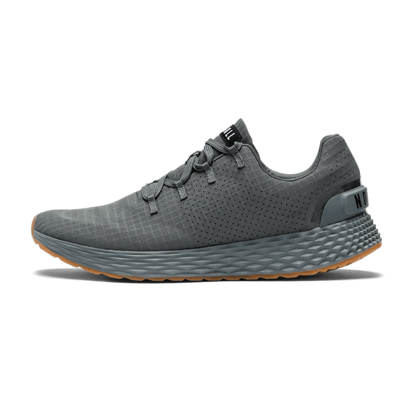 Women's Green Slate Allday Ripstop Shoes Side Angle