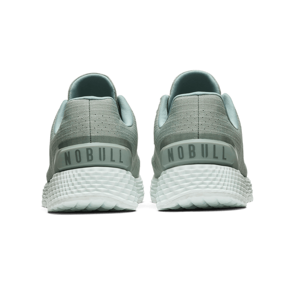 Green Fog Allday Ripstop Shoes Back Angle.