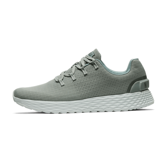 Green Fog Allday Ripstop Shoes Side Angle.