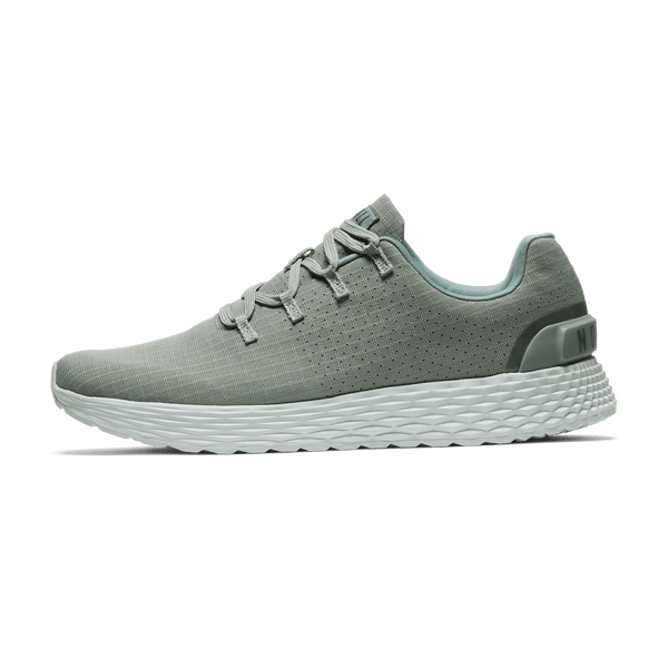 Green Fog Allday Ripstop Shoes Side Angle.