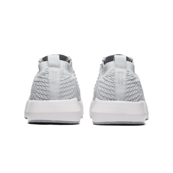 Crater Grey Drive Knit Shoes Back Angle