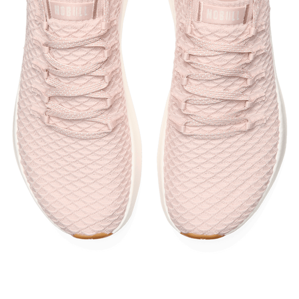 Dusty Rose Drive Knit Shoes Above Toe Box Angle