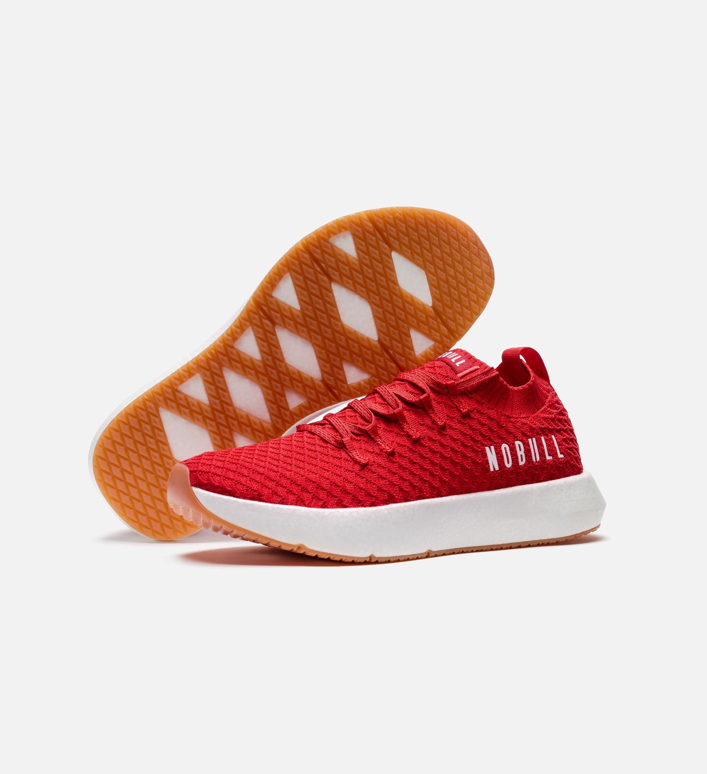 Men's Red Drive Knit Shoes | NOBULL