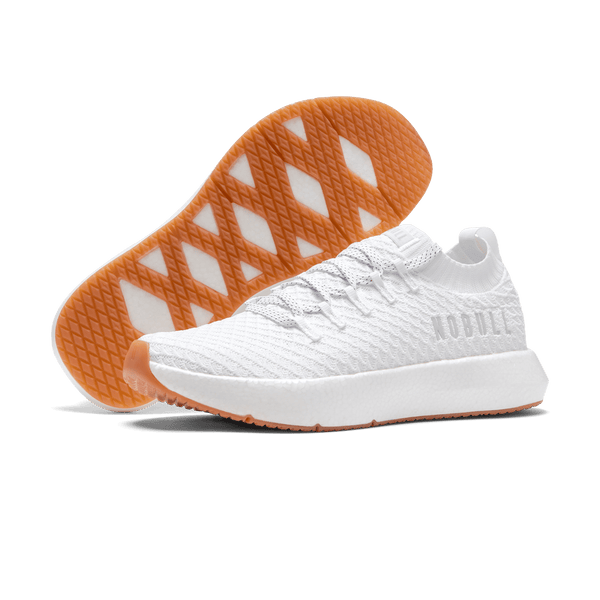 Women's White Drive Knit Angled