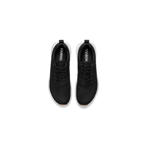 Men's Black Drive Mesh Shoes Above Angle