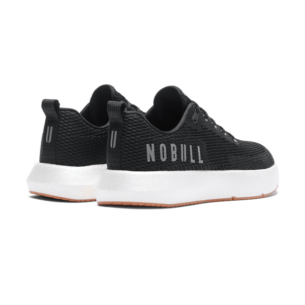Men's Black Drive Mesh Shoes Back Side Angle