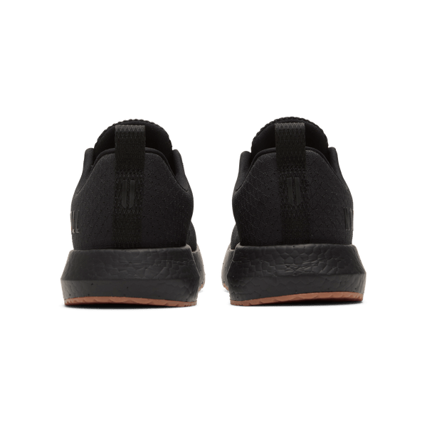Black Drive Ripstop Shoes Back Angle.