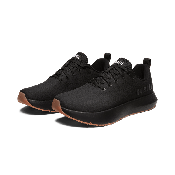Black Drive Ripstop Shoes Front Side Angle.