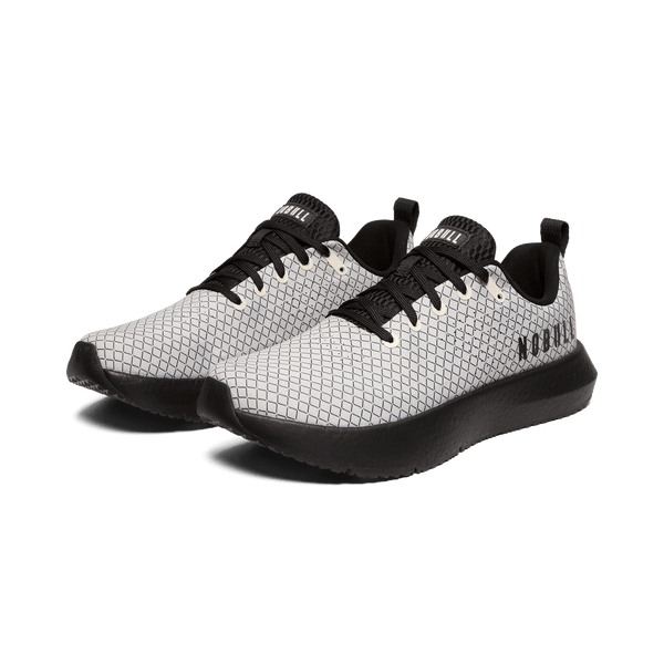 Cream Drive Ripstop Shoes Front Side Angle.