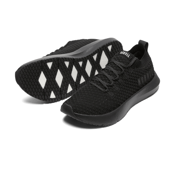 Women's Triple Black Drive Knit Shoes | NOBULL