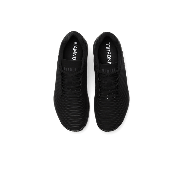Women's Triple Black Outwork Edge (Impact) Shoes Above Angle