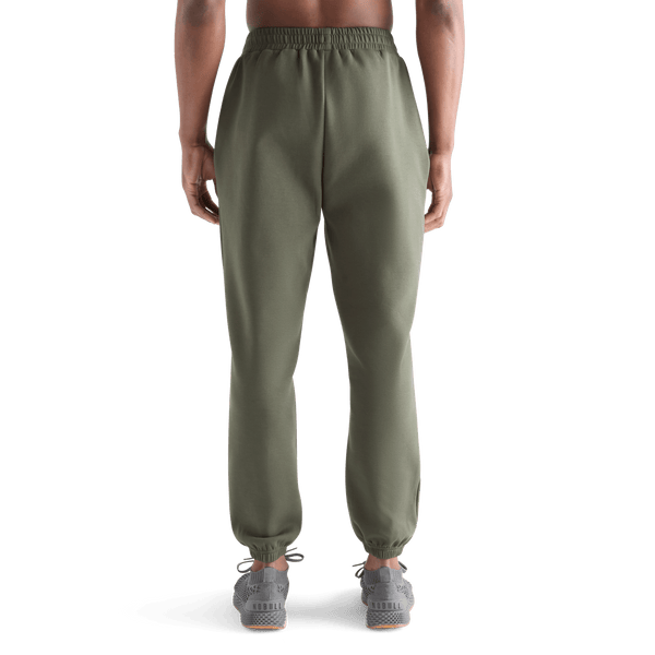 Men's Dark Army Allday Elements Sweatpant Back Angle