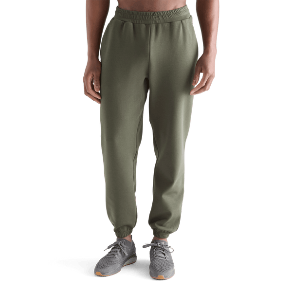 Men's Dark Army Allday Elements Sweatpant Front Angle