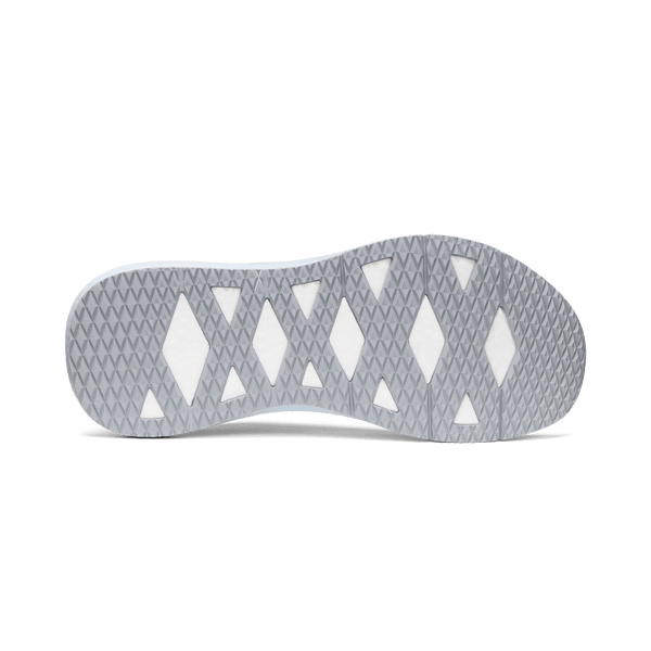 Blue Mist Drive Knit Shoe Bottom Angle.