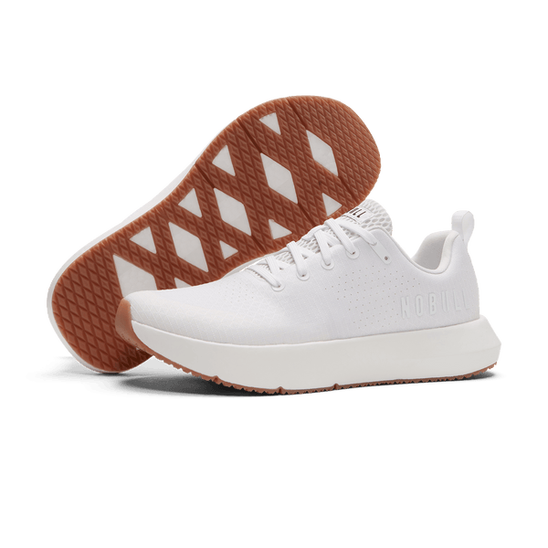 White Drive Ripstop Shoes Angled.