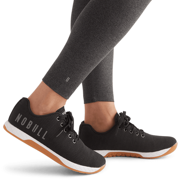 Women's Charcoal Heather Matte High-Rise Matte Tight 25" Logo Angle