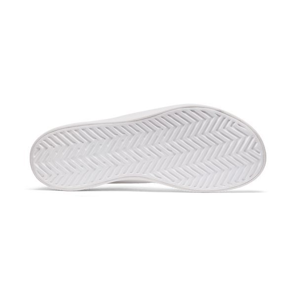 White Canvas Recs Shoes Bottom Angle
