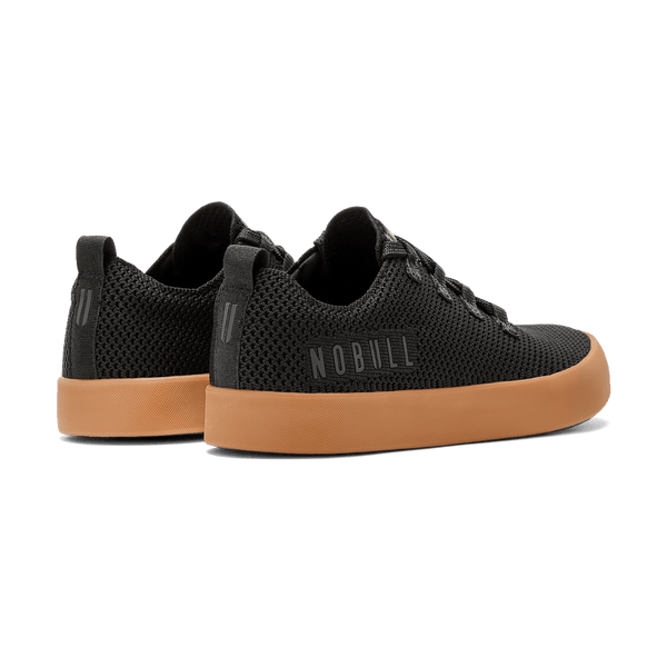 Women's Black Gum Recs Shoes Back Side Angle