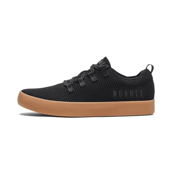 Women's Black Gum Recs Shoes Side Angle