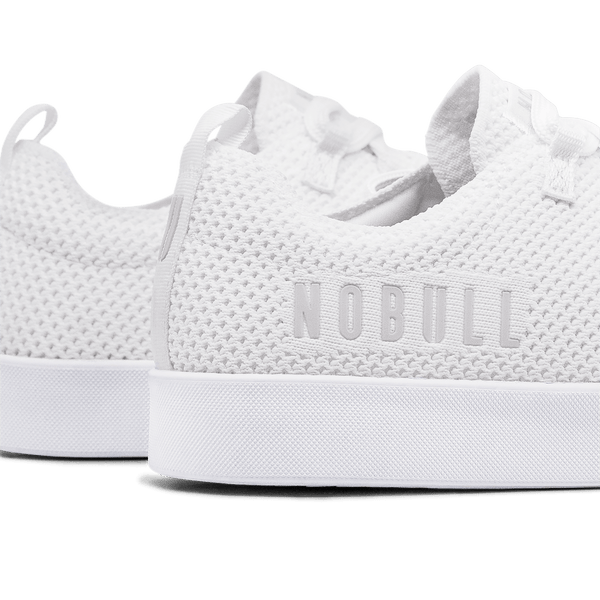 Women's White Recs Shoes NOBULL Angle