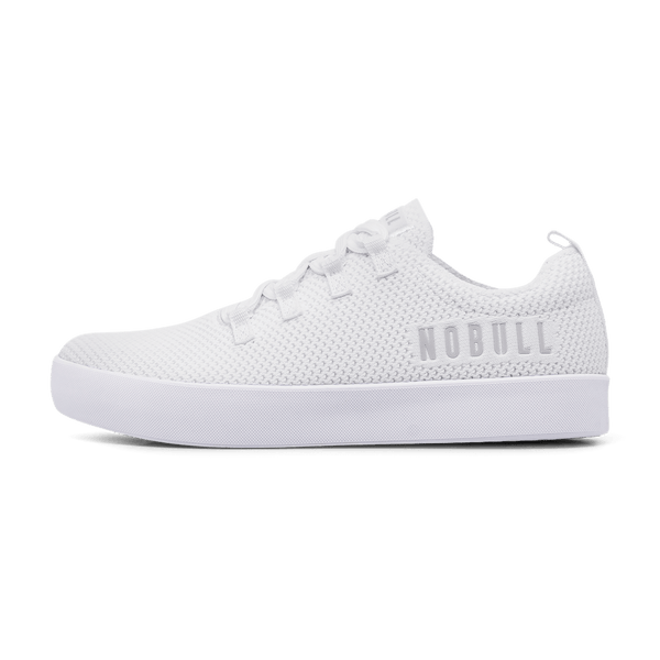 Women's White Recs Shoes Side Angle
