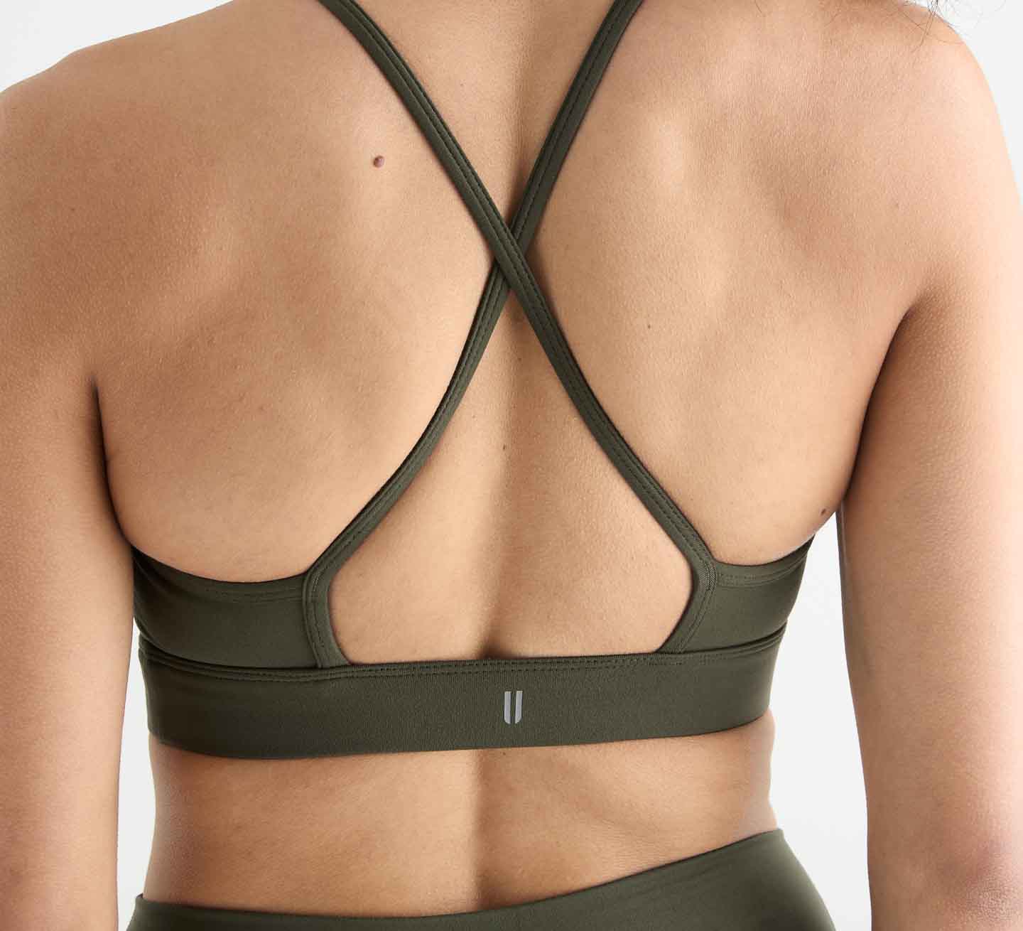 Breathable Padded Hooded Sports Bra Women U-neck Quick Dry