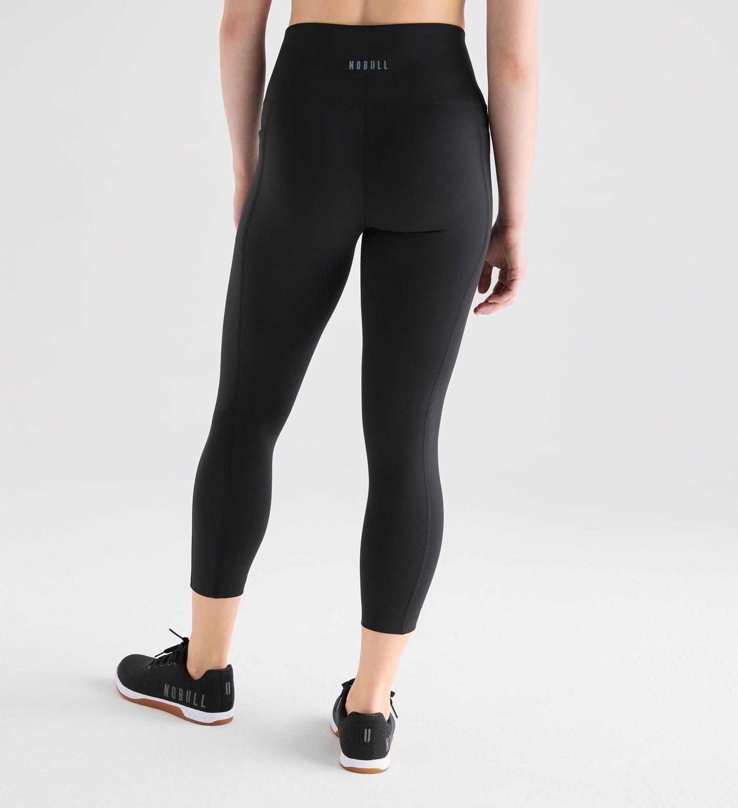 Tight black fashion yoga pants