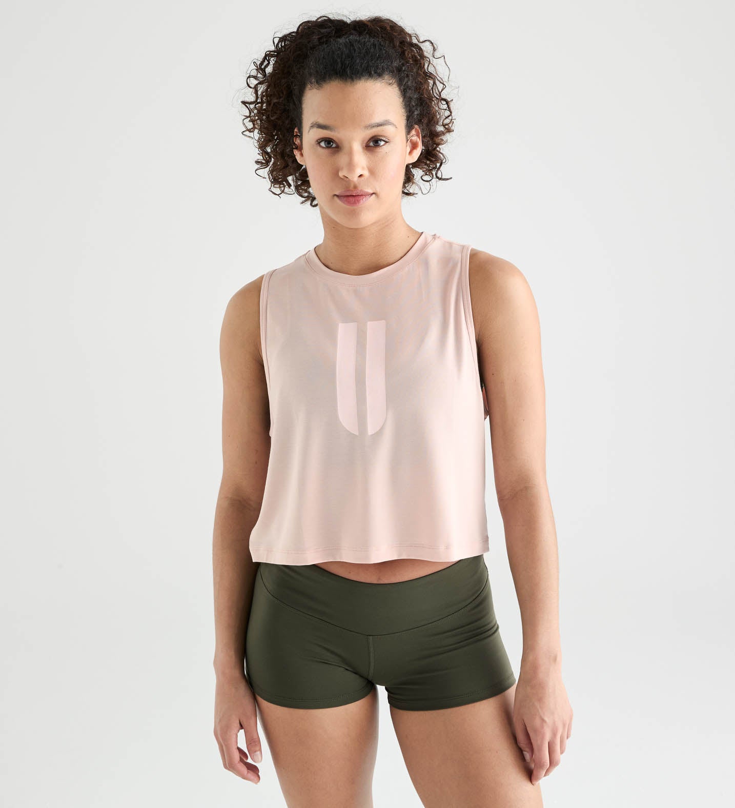 Women's Dusty Rose Horns Muscle Tank | NOBULL