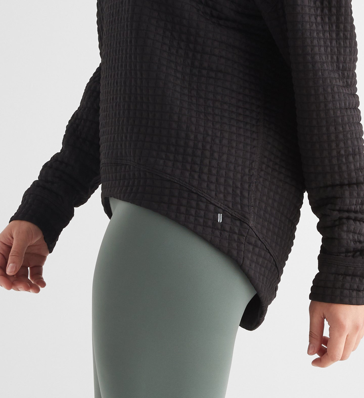 LULULEMON $98.00 The Sweater The Better Dark Grey Knit Pullover