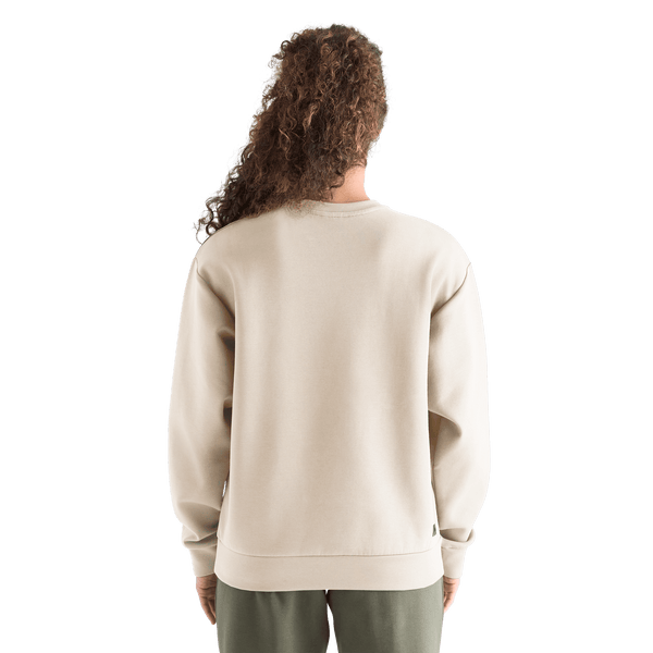 Women's Chalk Allday Elements Crew Back Angle
